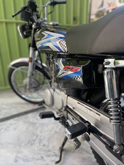 Honda CG 125 2025 Model (Genuine)