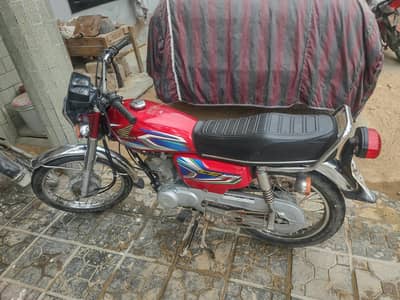 Honda CG 125 2022 model neat and clean for sale