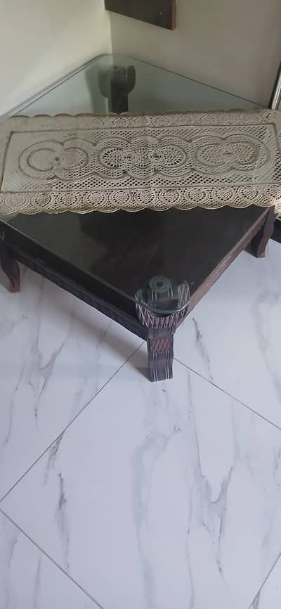 4 Peice side table set