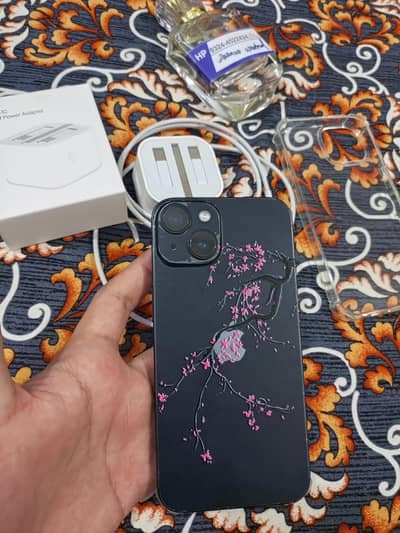 Iphone 14 128 condition 10by10 4month sim time waterpack mobile jv
