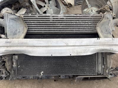 Radiator compete nose cut