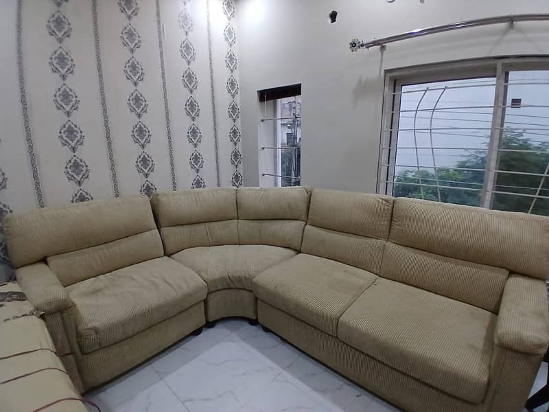 L shaped sofa set 0