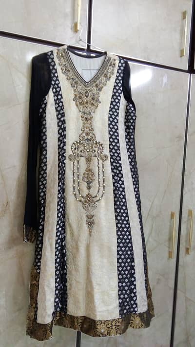 Embroided A line dress