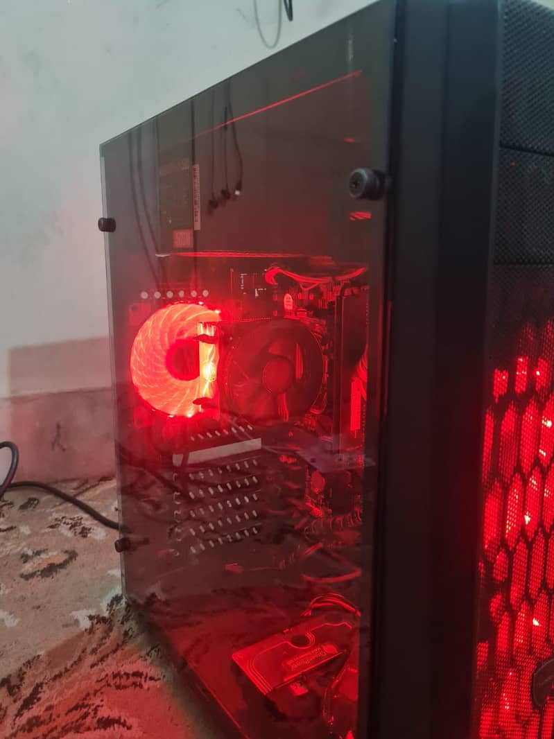 ryzen Gaming PC complete setup. 1