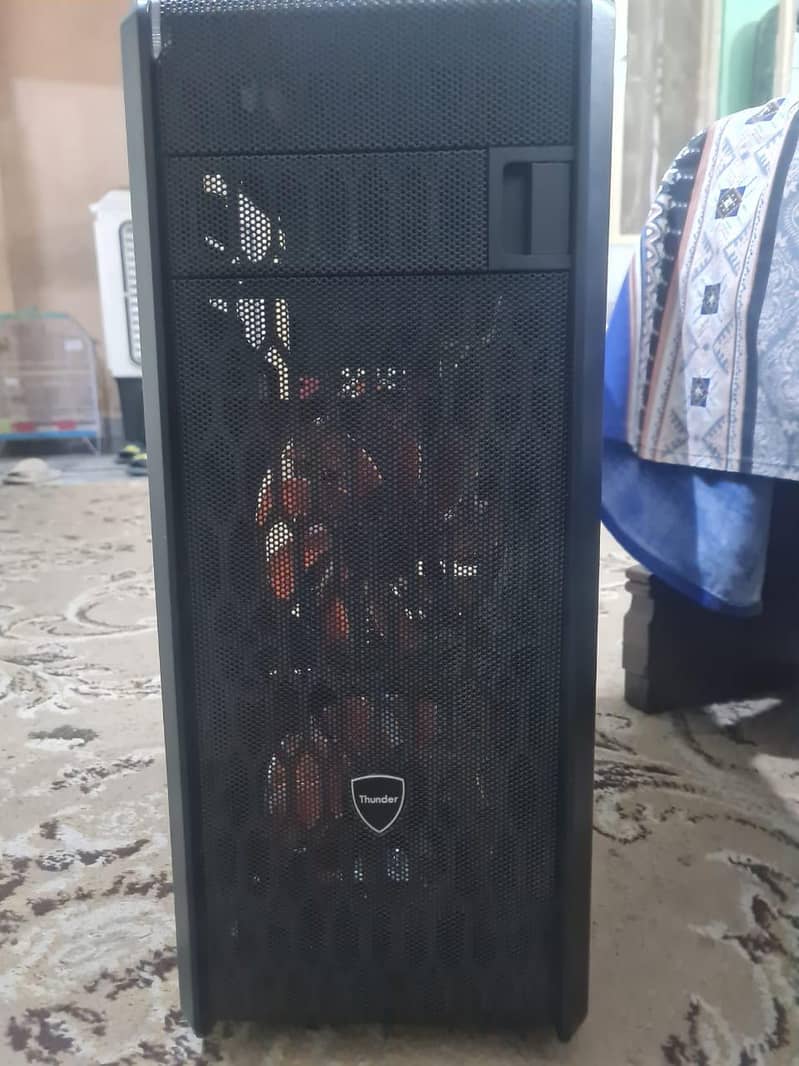 ryzen Gaming PC complete setup. 7