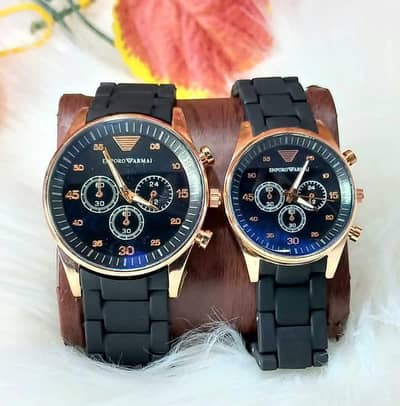 Unisex Quartz Couple Watches Set