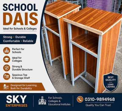 Dais for  school and  chalaghe