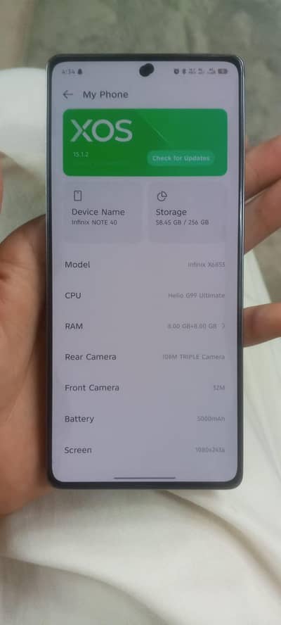 Infinix Note 40