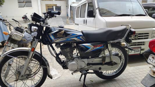 cg 125 2024 model 25 ka sticker advance model