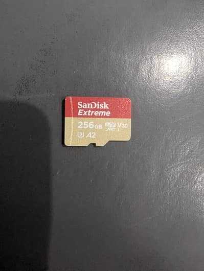 Sandisk Extream  256GB U3 A2 xc1 v30