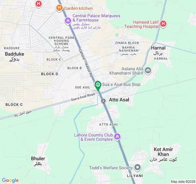 13 Kanal Brown Land for Sale on Sue-e-Asal Road, Lahore | 45 Lac per Kanal |