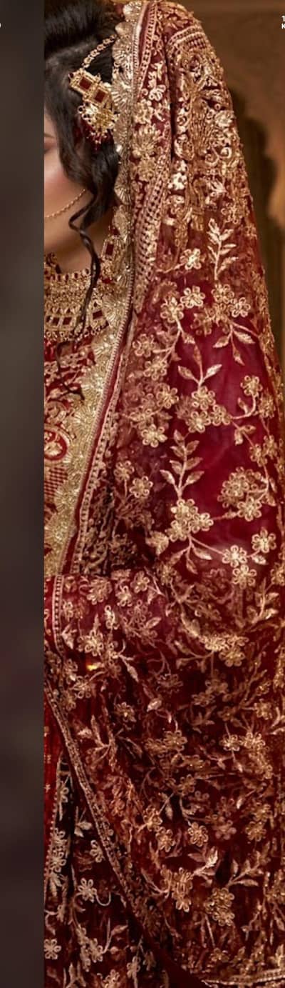 Elegant Bridal Barat Dress – Excellent Condition | Worn Once