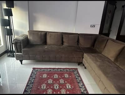 L-Shape 7 seater sofa