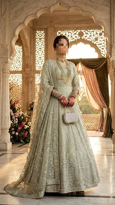 Elegant Walima Maxi for Sale – Worn Once | Excellent Condition