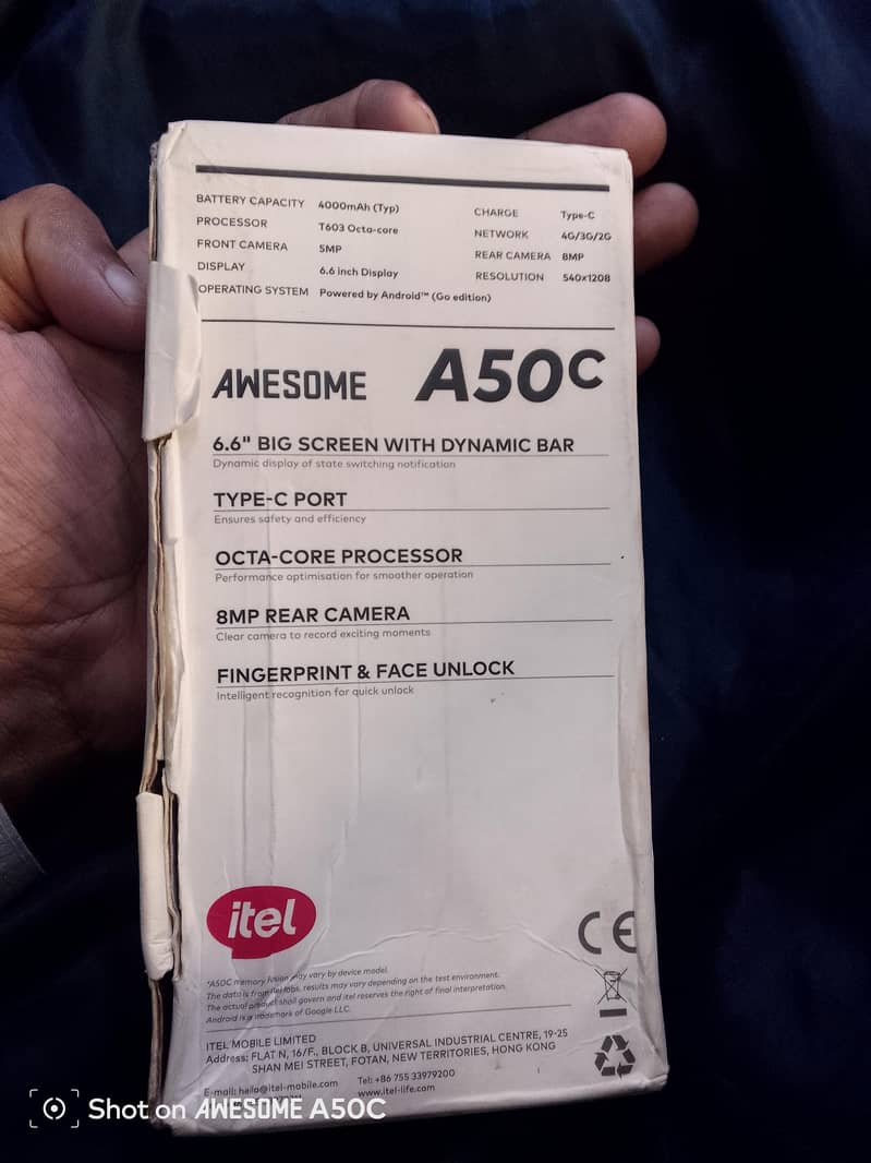 Itel A50C 5