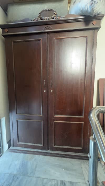 Solid wood wardrob urgently for sale