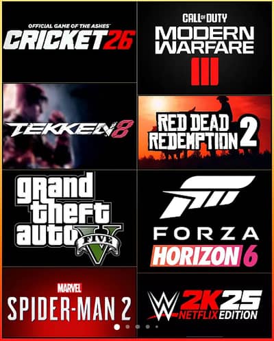 GTA V/FORZA6/TEKEN8 NEW PC GAMES INSTALL KRWAYE ALL OVER PAKISTAN ETC