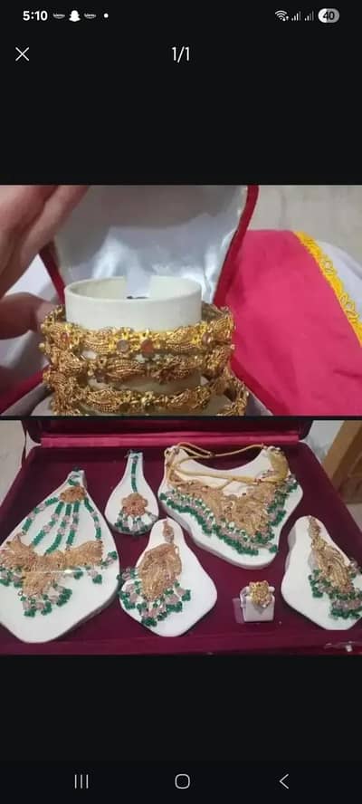 completely bridal jewellery set
