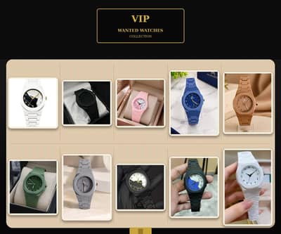 men's, couples,women's analogue Arabic aura watches