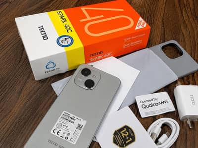 Tecno Spark 40C 4+4GB 128GB All Box