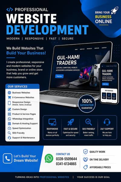 Professional Website Development | Business & E-Commerce