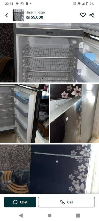 haier ki 2 fridges, whatsapp 03007719391