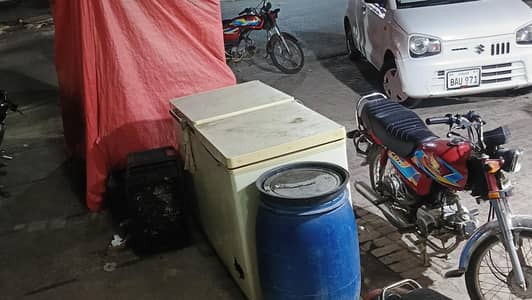 2 door freezer only body