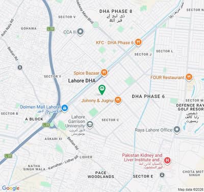 1 kanal plot for Sale in N block dha phase 6 lahore