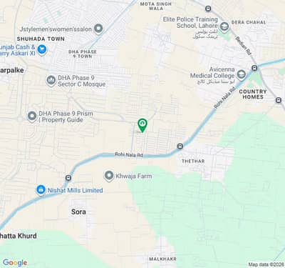 5 marla beautiful plot for sale in DHA-9 prism Block R near to park.