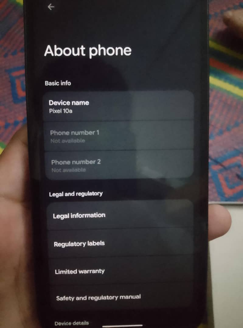 Google Pixel 10a 4