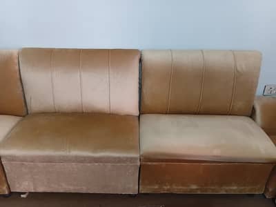 8 seater L shape valvet sofa for sale