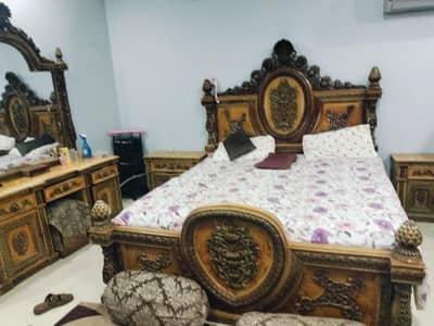 bed set with couch