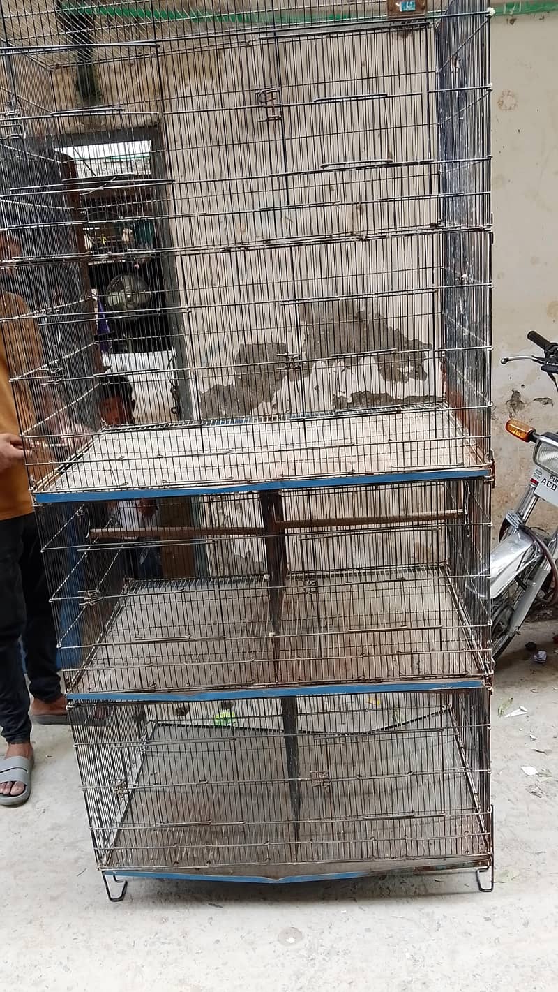 8 portion cage Master cage 0