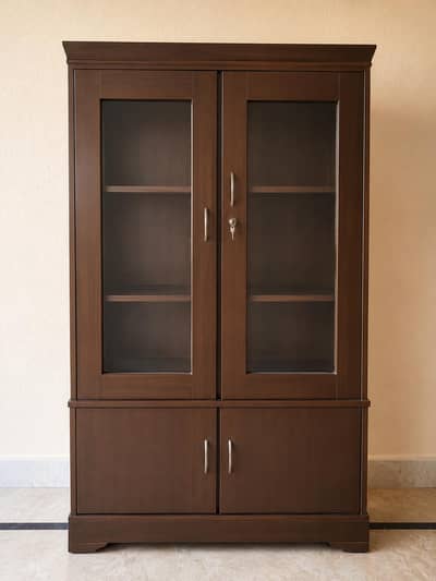 Wooden Glass Showcase for sale