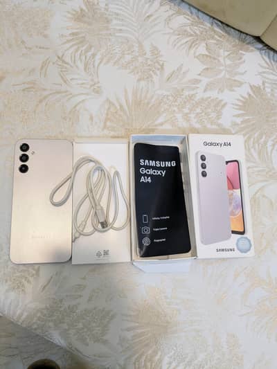 Samsung A14 Complete Box Official PTA