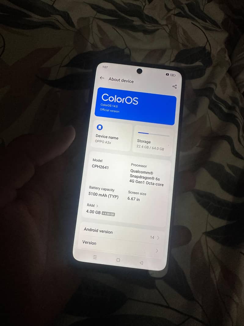 OPPO A3x 5