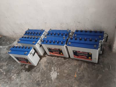6  batteries for sale