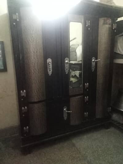 three door cupboard