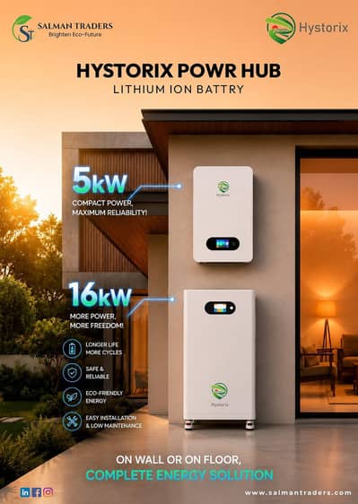 Hystorix Lithium Battery