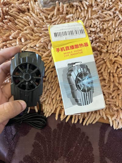 Cooling fan at low rate