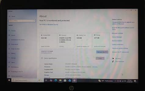 HP EliteBook 820 G3 core i5 6th generation, 24GB ram, 512GB SSD.