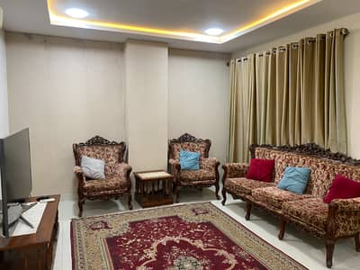 FURNISHED APARTMENT FLAT AT CDA B BLOCK -MARKAZ B-17