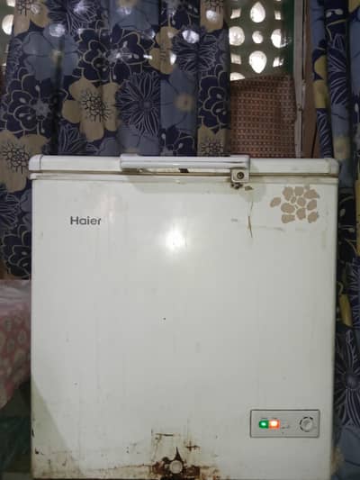 Haier single door deep freezer