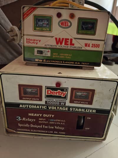 Stabilizer, Power Supply