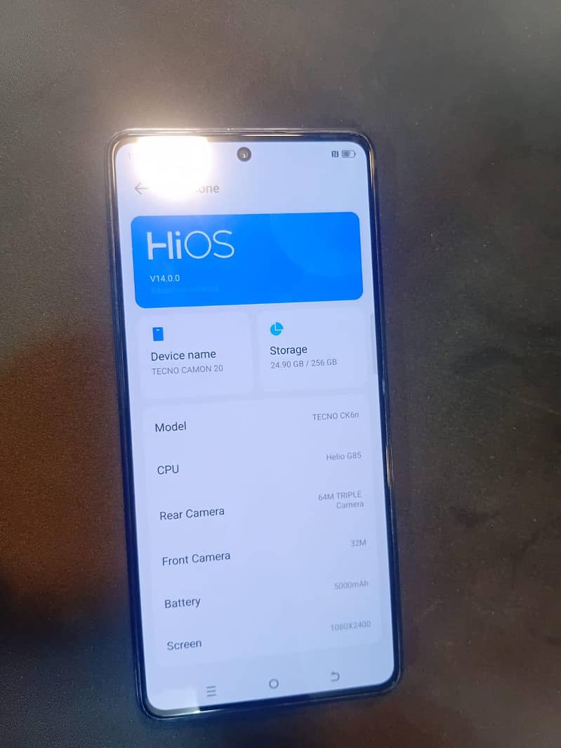 Tecno CAMON 20 1