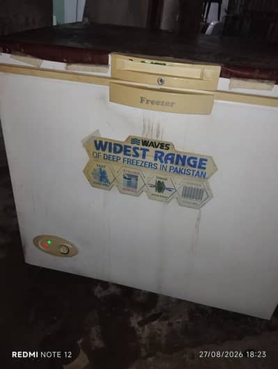 waves freezer 1 door all ok
