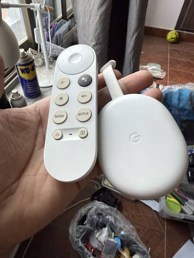 Google Chromecast 4K with Google Tv and Remote