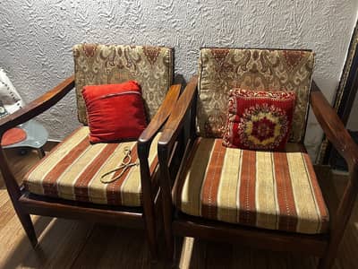 Wooden Sofa set