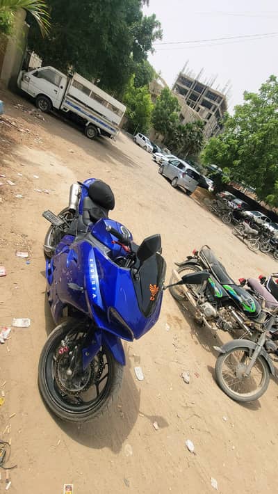Zhongfa EV g8 3000 blue color