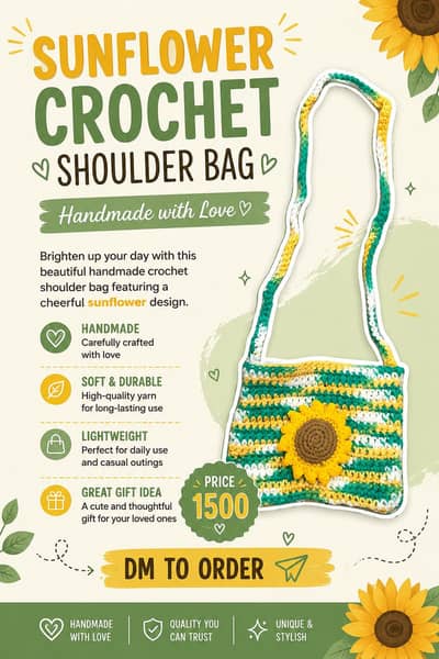 hand bag, crochet bag